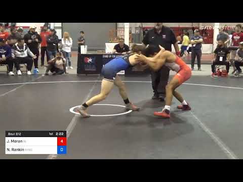 Jaylen York and Nathan Rankin at UWW U23 National Championships.