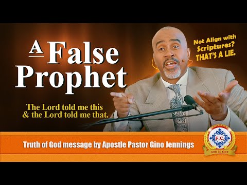 𝒂 𝗙𝗮𝗹𝘀𝗲 𝗣𝗿𝗼𝗽𝗵𝗲𝘁 |: 𝖠𝗉𝗈𝗌𝗍𝗅𝖾 𝖯𝖺𝗌𝗍𝗈𝗋 𝖦𝗂𝗇𝗈 𝖩𝖾𝗇𝗇𝗂𝗇𝗀𝗌