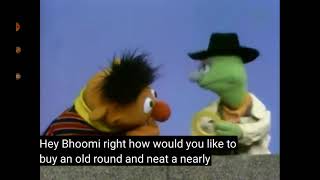 sesame street lefty would you like to buy an O ( FAST )