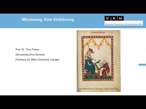 Einführung in den Minnesang I