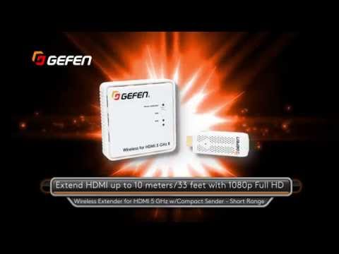 Gefen New Products 2015 - Wireless Extender for HDMI 5GHz  Short Range Preview2
