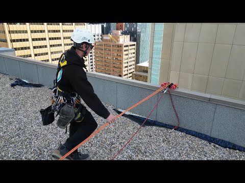 Rope Access with roller