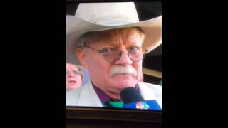 Steve Coburn and his wife - Reaction to California Chrome L