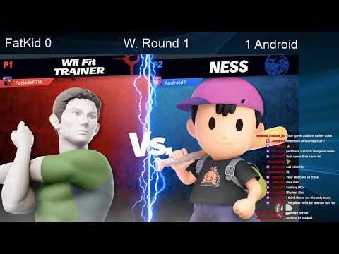 CWA Wifi Weekly 45 - Android? (Ness) vs Fatkid (Wii Fit Trainer) Winners Round 2