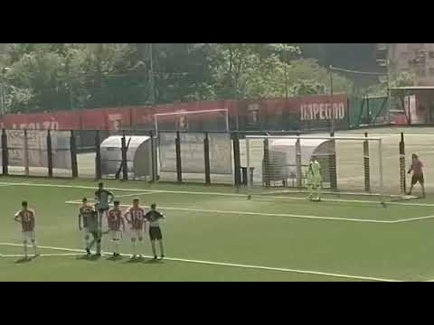 Bolzanetese vs Begato : Mascia su rigore