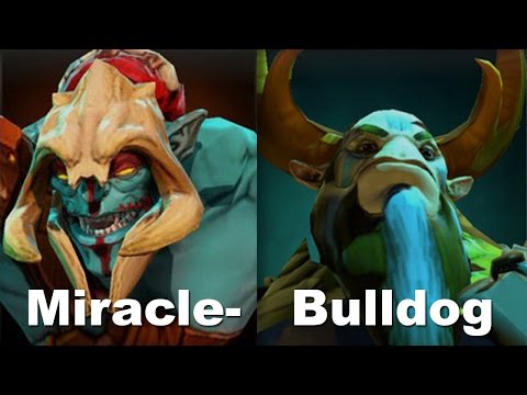 Miracle- Huskar Raid-Boss. Bulldog Block in the Woods Dota 2