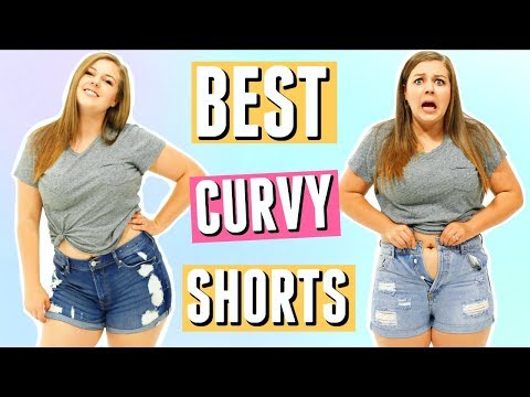 Best Denim Shorts for Curvy Girls