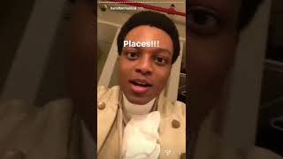 J. Quinton Johnson Hamilton instagram takeover // September 29 video