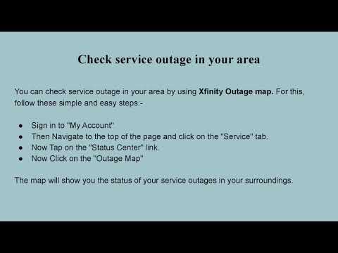 How Do I Report A Comcast Internet Outage