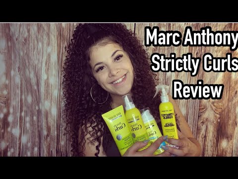 Marc Anthony Strictly Curls - WASH & STYLE REVIEW!!