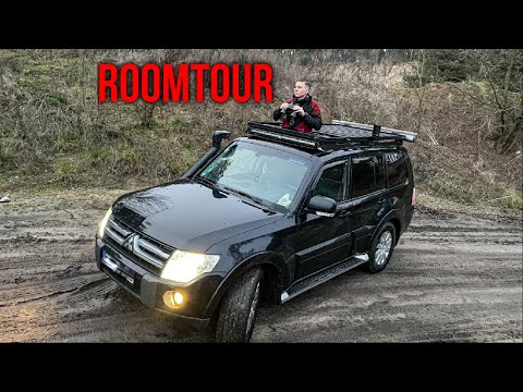 MITSUBISHI PAJERO V80 - ROOMTOUR - FRONTRUNNER - ROOF RACK