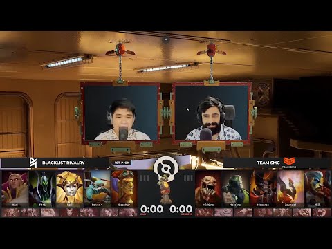 The International 2023 | Southeast Asia Qualifier Grand Finals | Blacklist vs Team SMG - Game 1