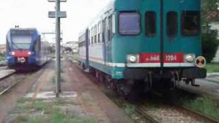 preview picture of video 'Trains in Chioggia. Treni a Chioggia'