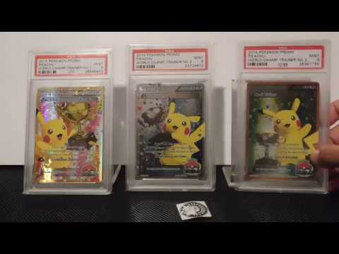 Pokemon World Championship Full Art Trophy Cards