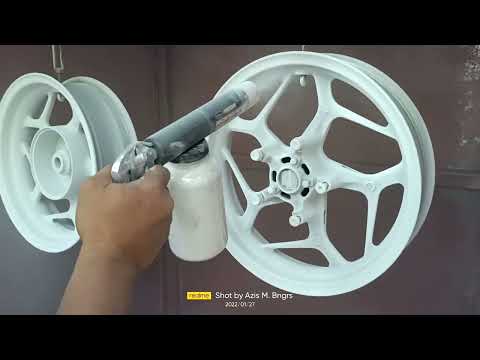 Powder coating mags pcx160 Pearl White