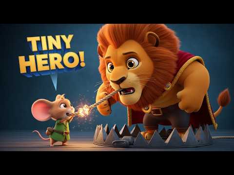 The Lion and the Mouse 🦁 The Tiniest Hero! | Best Fairy Tales 2026 | Bedtime Stories in English