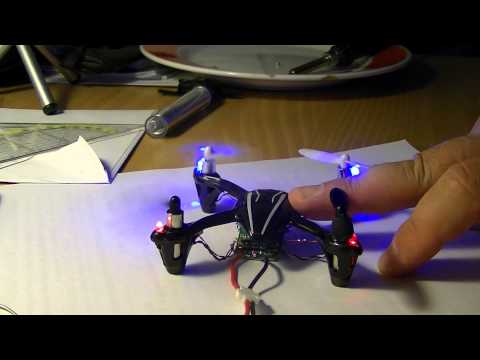 MongoTV_289 - Part 3 - Drone Repair - Hubsan X4 H107L - Soldering Battery Wire