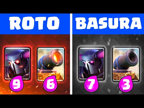 ¿Cómo era CADA CARTA cuando estaba en su Estado MÁS ROTO?