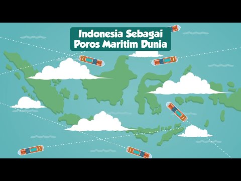 Indonesia berada diantara samudra pasifik dan samudra hindia sehingga indonesia dapat menjadi poros 