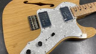 Video thumbnail for Classic 72 Telecaster Thinline by Robin Smith