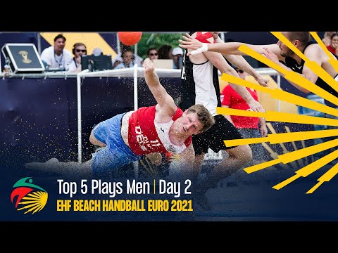 Top 5 Plays Men | Day 2 | EHF Beach Handball EURO 2021