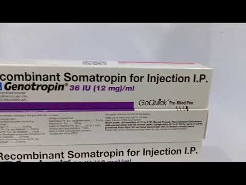 Genotropin recombinant somatropin injection, pfizer ltd