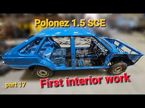 Thumbnail for FSO Cars Polonez 1.5 SCE restoration part 17, pierwsze prace przy montażu wnętrza ✔️ by Car