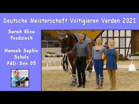 Sarah Elisa Posdziech - Hannah Sophie Schulz - PdD-Sen 05 - DMV Verden 2021