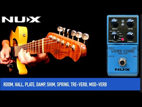 Демонстрация педали эффектов Nux Verb Core Deluxe