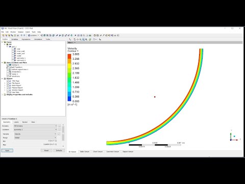 Ansys fluent oil bearing simulation/ simulation of Couette flow between two plates- rotating wall