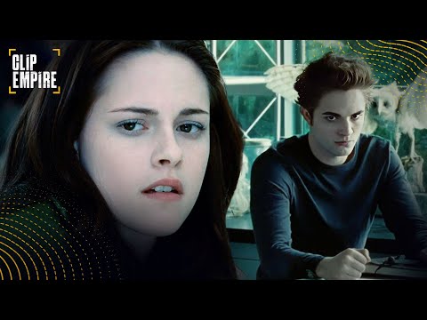 ベラとエドワード、初対面（クリステン・スチュワート、ロバート・パティンソン出演）| トワイライト (Bella Meets Edward for the First Time (Kristen Stewart, Robert Pattinson Scene) | Twilight)