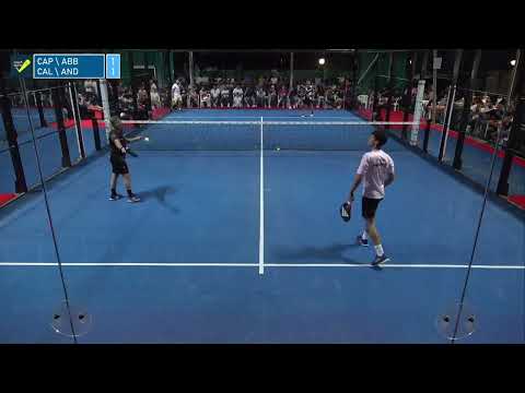 CAPITANI\ABBATE VS CALNEGGIA\ANDORNINO OPEN GISA PADEL 8000€ - FINALE