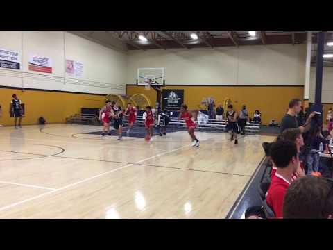 Jordan Bryant Highlight Dunk - New Team YBA 17U Elite
