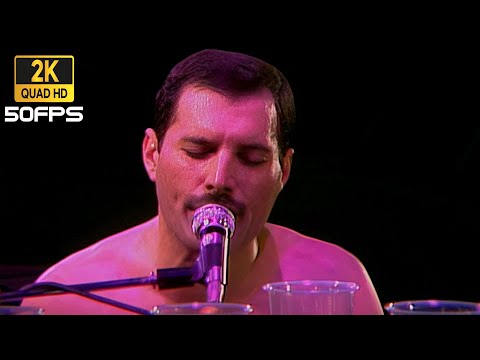 Queen - We Are The Champions (Live at Wembley Stadium 1986) Freddie Cam + Real audio! HD 50fps