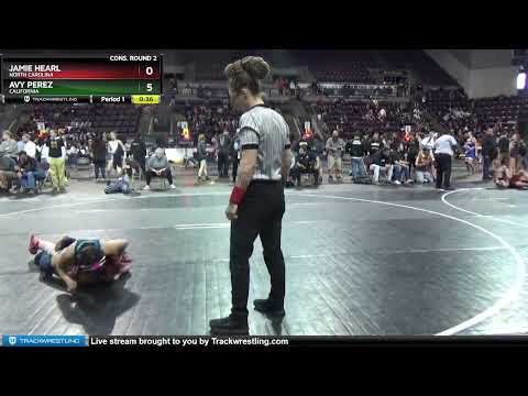 106 Lbs Cons. Round 2 - Jamie Hearl, North Carolina Vs Avy Perez, California A710