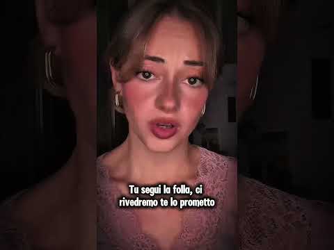 Questo video parla da solo e giuro più lo ascolto più mette i brividi, ma fa pensare molto.💭❤️‍🩹