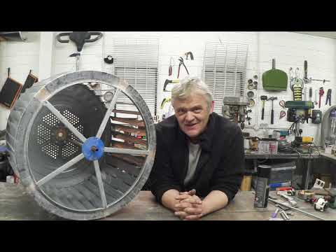 Tumble Dryer VAWT Magnet Arrangement