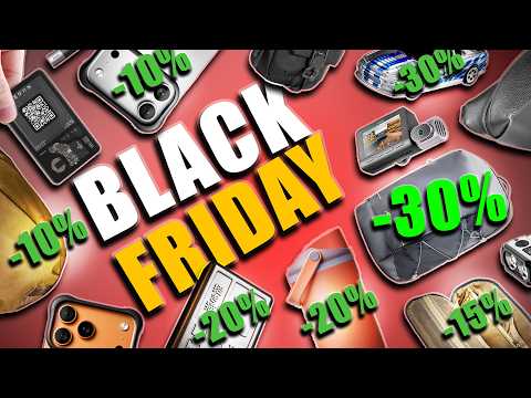 14 EDC/Tech Black Friday DEALS Actually Worth Your Money!