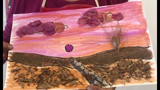 The Art of Nature for Kids - A Nature Collage