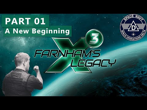 First Time Playing X3 - A New Beginning - X3: Farnham's Legacy - Captain Collins