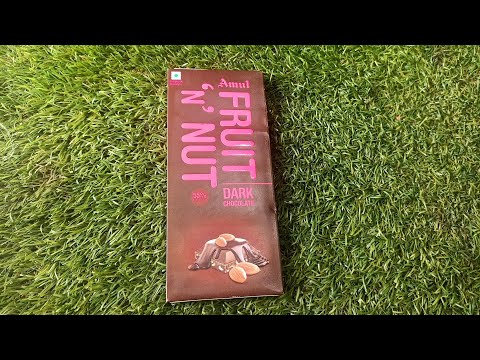 Chocolate lovers😍 || Amul FRUIT 'N' NUT Dark chocolate #shorts #ytshorts #viral #chocolate #wwe