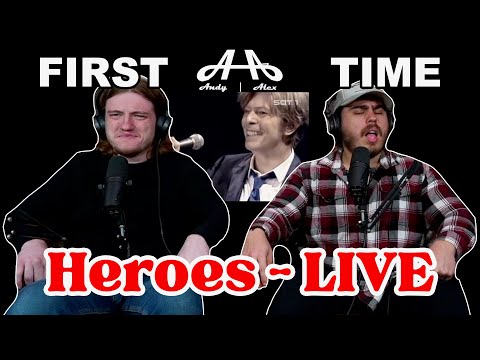 Heroes Live - David Bowie | Andy & Alex FIRST TIME REACTION!