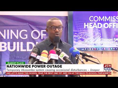Power outages: Govt blames temporary control system at Akosombo as permanent centre nears completion