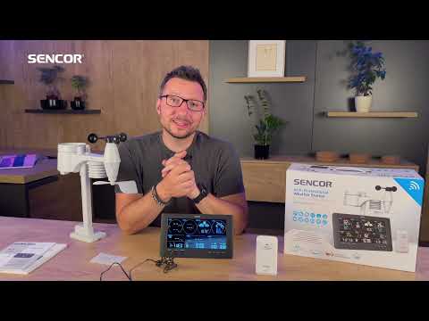 Orų stotelė Sencor SWS 12500 WiFi PRO video
