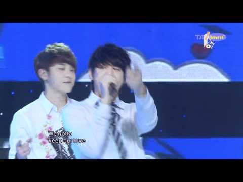 [HD] U-CUBE - Fly So High 110807  Inkigayo