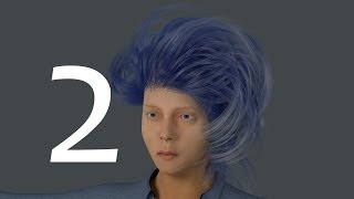 preview picture of video 'Blender For Noobs - How to create hair in Cycles - part 2'