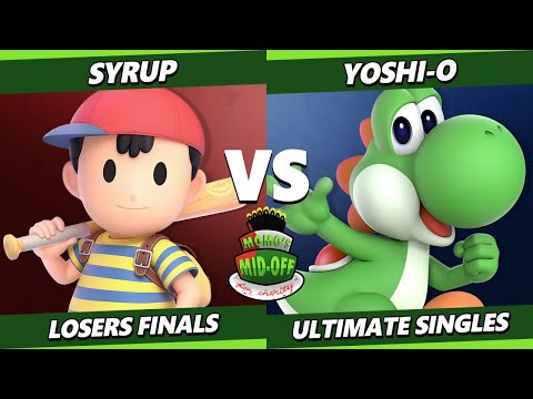 Momo's Mid-Off Losers Finals - Syrup (Ness) Vs. Yoshi-O (Yoshi, Samus) SSBU Ultimate Tournament