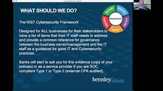 FSPA Cybersecurity Zoom Meeting