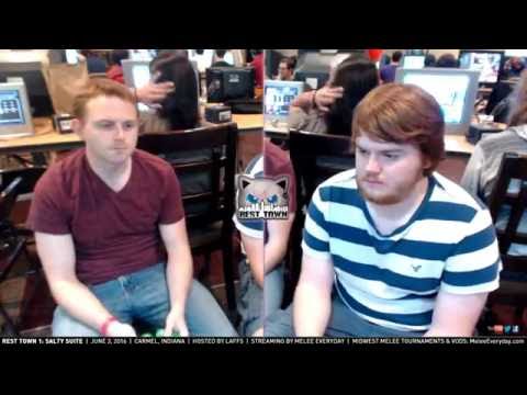 Rest Town 1 - Drephen (Sheik) vs. OP | Lanceinthepants (Falco) - SSBM - Top 16, Winners Quarters