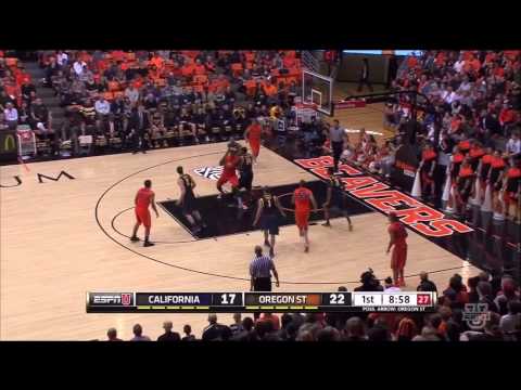 Men's Basketball Highlights: OSU vs. CAL, 1/11/14